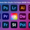 Adobe Photoshop Bản Quyền Full Apps 80GB Cloud