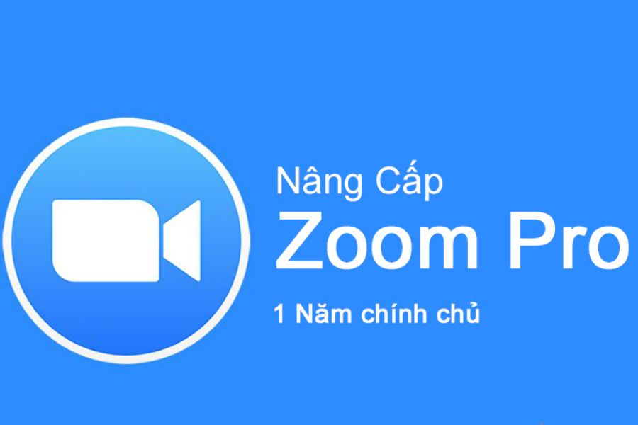 Nâng Cấp Zoom Pro Bản Quyền, Chính Hãng