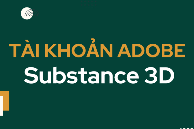 Nâng Cấp Tài Khoản Key Adobe Substance 3D